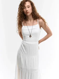 GATE Wiskozowa sukienka na ramiączkach| Kategorie·Sukienki