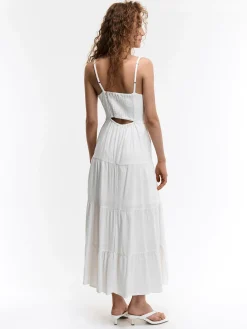 GATE Wiskozowa sukienka na ramiączkach| Kategorie·Sukienki