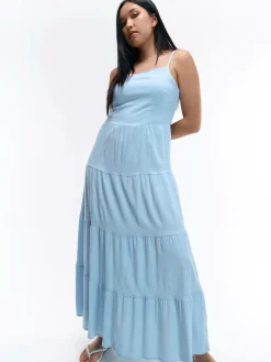 GATE Wiskozowa sukienka na ramiączkach| Kategorie·Sukienki