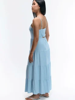 GATE Wiskozowa sukienka na ramiączkach| Kategorie·Sukienki