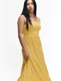 GATE Wiskozowa sukienka na ramiączkach| Kategorie·Sukienki