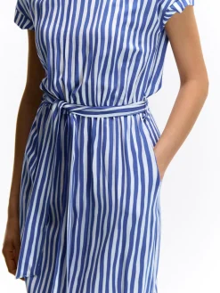 GATE Wiskozowa sukienka w paski| Kategorie·Sukienki