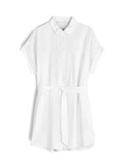 GATE Wiskozowa sukienka z paskiem| Kategorie·Sukienki