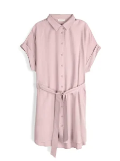 GATE Wiskozowa sukienka z paskiem| Kategorie·Sukienki