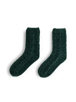 GATE Wysokie skarpetki szenilowe| Bielizna·Skarpety|Akcesoria·Skarpety