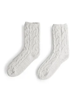 GATE Wysokie skarpetki szenilowe| Bielizna·Skarpety|Akcesoria·Skarpety