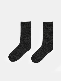 GATE Wysokie skarpetki szenilowe z metaliczną nitką| Bielizna·Skarpety|Akcesoria·Skarpety