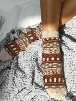 GATE Wysokie skarpetki z domieszką wełny| Bielizna·Skarpety|Akcesoria·Skarpety