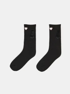 GATE Wysokie skarpety prążkowane|Dzieci Dziewczynki·Rajstopy I Skarpetki|Bielizna·Skarpety