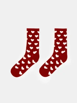 GATE Wysokie skarpety wzór serduszka|Dzieci Dziewczynki·Rajstopy I Skarpetki|Bielizna·Skarpety