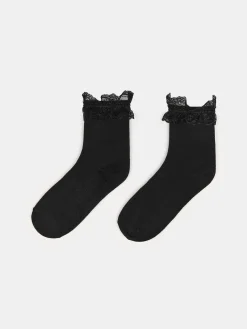 GATE Wysokie skarpety z koronką| Bielizna·Skarpety|Akcesoria·Skarpety