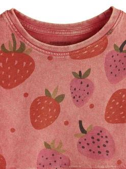 GATE Wzorzysta sukienka z efektem sprania|Dzieci Dziewczynki·Sukienki