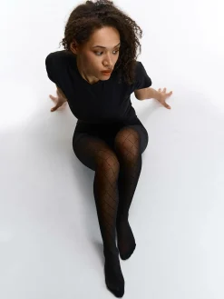 GATE Wzorzyste pończochy nylonowe 20 DEN| Bielizna·Rajstopy|Akcesoria·Pończochy