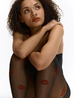 GATE Wzorzyste pończochy nylonowe 20 DEN| Bielizna·Rajstopy|Akcesoria·Pończochy