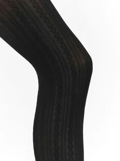 GATE Wzorzyste pończochy nylonowe 60 DEN| Bielizna·Rajstopy|Akcesoria·Pończochy