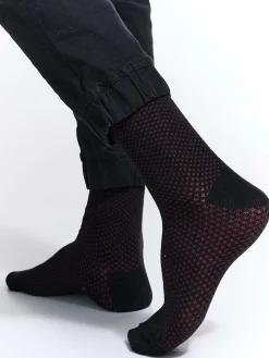 GATE Wzorzyste wysokie skarpetki| Bielizna·Skarpety|Kategorie·Skarpety