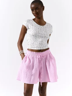 GATE Wzorzysty top| Koszulki I Topy·Topy|Koszulki I Topy·Crop Top ☀️