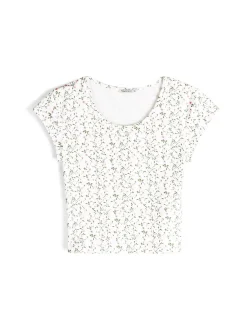 GATE Wzorzysty top| Koszulki I Topy·Topy|Koszulki I Topy·Crop Top ☀️