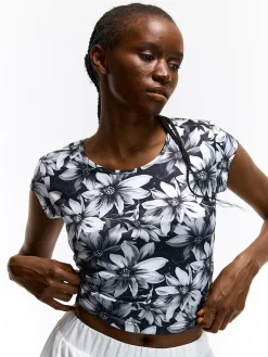 GATE Wzorzysty top| Koszulki I Topy·Topy|Koszulki I Topy·Crop Top ☀️