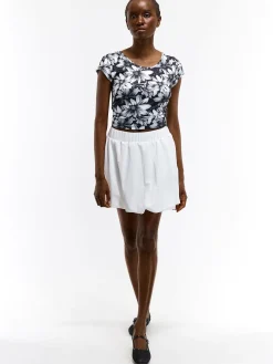 GATE Wzorzysty top| Koszulki I Topy·Topy|Koszulki I Topy·Crop Top ☀️