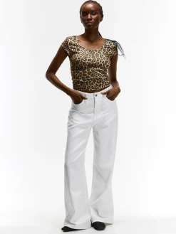 GATE Wzorzysty top| Koszulki I Topy·Topy|Koszulki I Topy·Crop Top ☀️