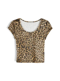 GATE Wzorzysty top| Koszulki I Topy·Topy|Koszulki I Topy·Crop Top ☀️