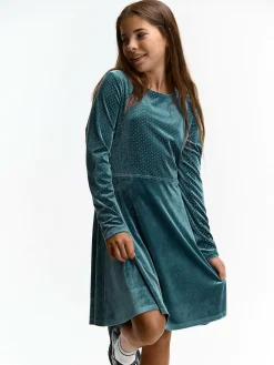 GATE Zamszowa sukienka|Dzieci Dziewczynki·Sukienki