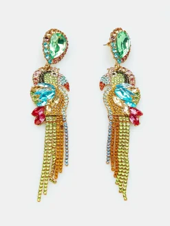 GATE Zdobione wiszące kolczyki z motywem zwierzęcym| Akcesoria·Biżuteria