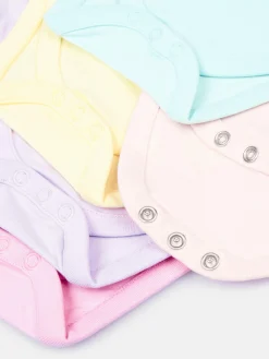 GATE Zestaw 5 bawełnianych elastycznych body|Dzieci Baby