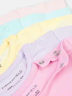 GATE Zestaw 5 bawełnianych elastycznych body|Dzieci Baby