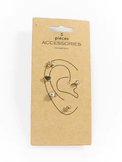 GATE Zestaw 5 kolczyków| Akcesoria·Biżuteria