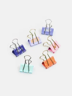 GATE Zestaw 6 kolorowych spinaczy do papieru|Dzieci Pokój Dziecięcy|Pozostałe·Potrzeby Twórcze