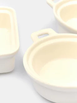 GATE Zestaw 3 naczyń do pieczenia| Dekoracja Domu·Party Essentials|Dekoracja Domu·Porcelana