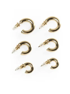 GATE Zestaw 3 par kolczyków| Akcesoria·Biżuteria