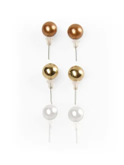 GATE Zestaw 3 par kolczyków| Akcesoria·Biżuteria