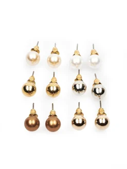 GATE Zestaw 6 par kolczyków| Akcesoria·Biżuteria