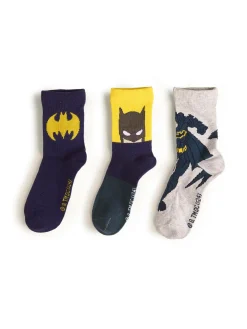 GATE Zestaw 3 par skarpet Batman|Dzieci Akcesoria|Chłopcy·Skarpety