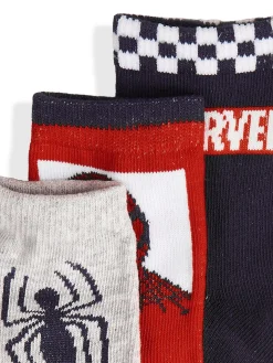 GATE Zestaw 3 par skarpet Spiderman|Dzieci Akcesoria|Chłopcy·Skarpety