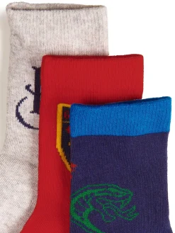 GATE Zestaw 3 par skarpetek Harry Potter|Dzieci Akcesoria|Chłopcy·Skarpety