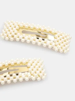 GATE Zestaw 2 perłowych spinek do włosów| Akcesoria·Biżuteria|Kategorie·Akcesoria Do Włosów