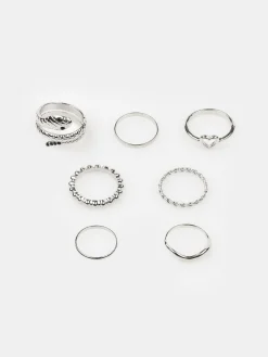 GATE Zestaw 7 pierścionków| Akcesoria·Biżuteria