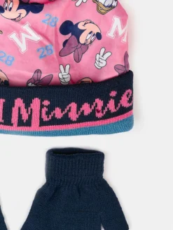 GATE Zestaw czapka i rękawiczki Myszka Minnie|Dzieci Akcesoria|Dziewczynki·Akcesoria