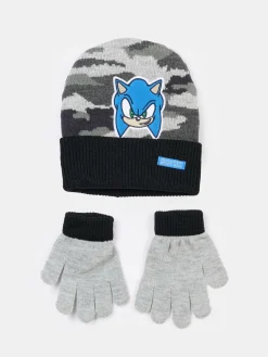 GATE Zestaw czapki i rękawiczek Sonic|Dzieci Akcesoria|Chłopcy·Akcesoria