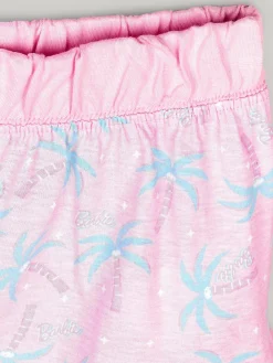 GATE Zestaw koszulka i spodenki Barbie|Dzieci Dziewczynki·Ostatnie Sztuki Ubrania Dla Dziewczynek|Dziewczynki·Spodnie I Legginsy