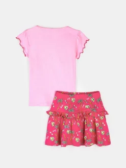 GATE Zestaw koszulki i spódnicy Barbie|Dzieci Dziewczynki·Ostatnie Sztuki Ubrania Dla Dziewczynek|Dziewczynki·Koszulki I Topy