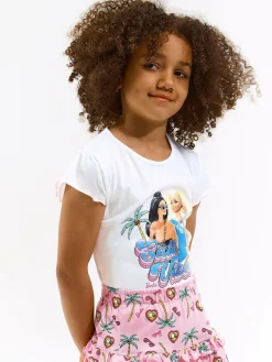 GATE Zestaw koszulki i spódnicy Barbie|Dzieci Dziewczynki·Koszulki I Topy|Dziewczynki·Spódnice ☀️