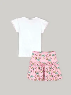 GATE Zestaw koszulki i spódnicy Barbie|Dzieci Dziewczynki·Koszulki I Topy|Dziewczynki·Spódnice ☀️