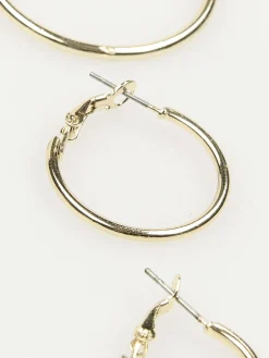 GATE Zestaw podstawowych okrągłych kolczyków| Akcesoria·Biżuteria