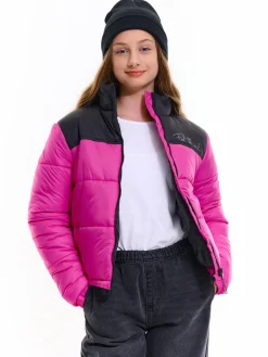 GATE Zimowa kurtka z blokami kolorów|Dzieci Dziewczynki·Kurtki I Płaszcze