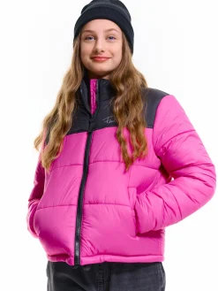 GATE Zimowa kurtka z blokami kolorów|Dzieci Dziewczynki·Kurtki I Płaszcze